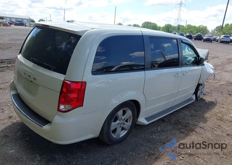2013 Dodge Grand Caravan Se из США, поврежденный, VIN 2C4RDGBG6DR651594